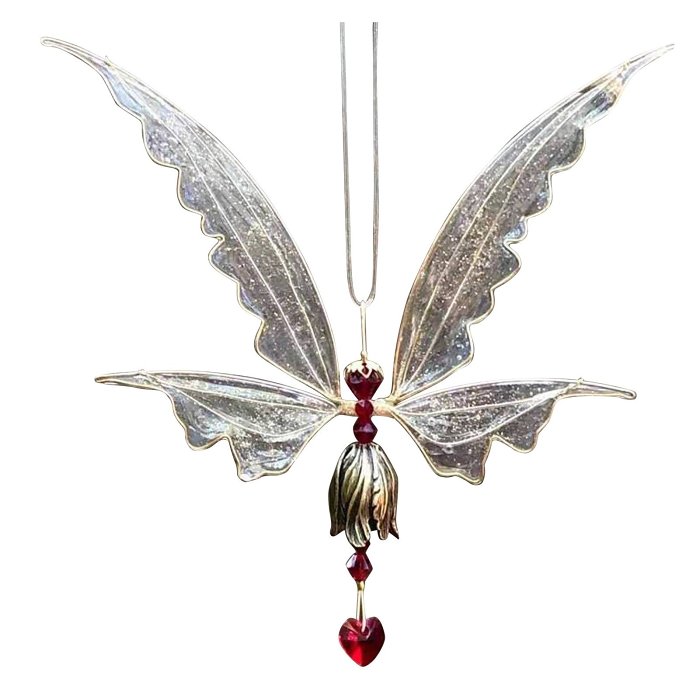 BEST GIFTAngel Wings Butterfly Wind Chime