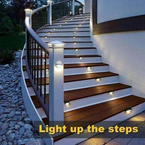 2022 Summer Sale 40% OFF -Waterproof Outdoor Solar Deck Lights