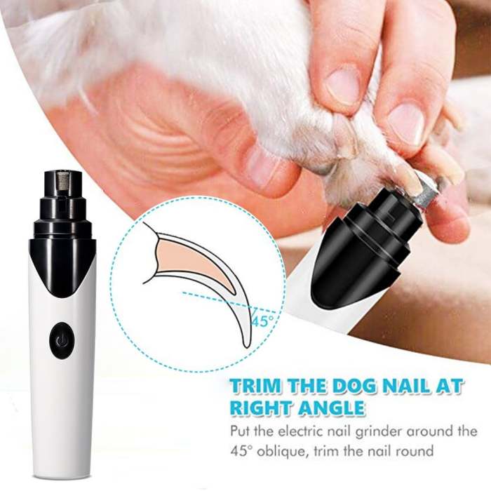 Rechargeable Pet Nail Grinder Ultra Quiet