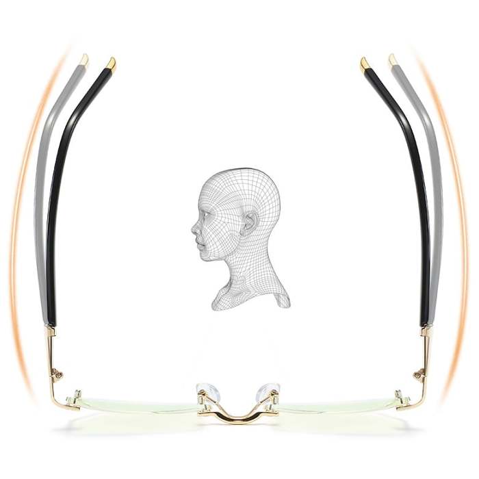 Hot Sale 49% OFFParents gift Sapphire High Hardness Anti-blue Reading Glasses