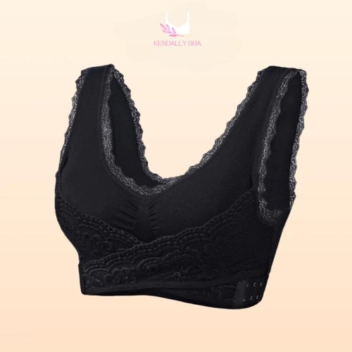【LAST DAY 47 %】– Comfy Corset Bra Front Cross Side Buckle Lace Bras