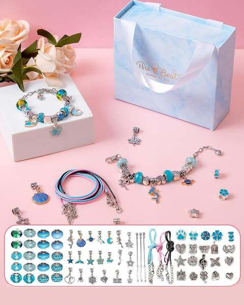 Best Gift To My Girl DIY Crystal Bracelet Set