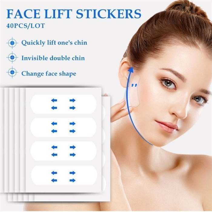 Invisible Face Lifter TapeHas a delicate V face