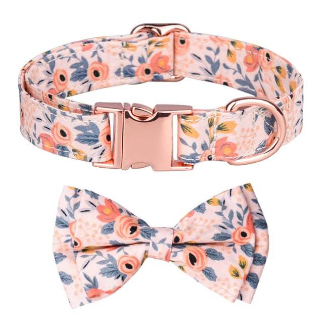 Yellow Floral Flower Collar