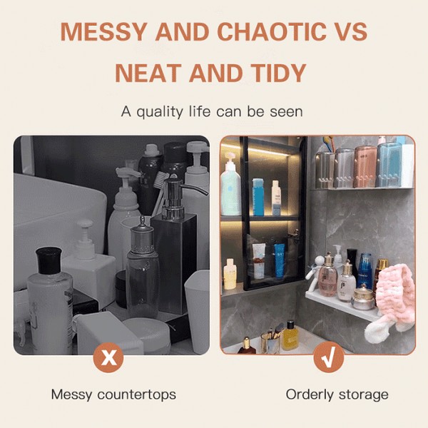 HOT SALE - 49% OFFThe kitchen toilet receive shelf