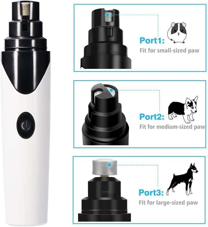 Rechargeable Pet Nail Grinder Ultra Quiet