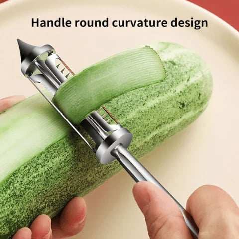 EARLY CHRISTMAS SALE - Stainless steel Multifunctional Veggie Peeler-BUY MORE SEND MORE