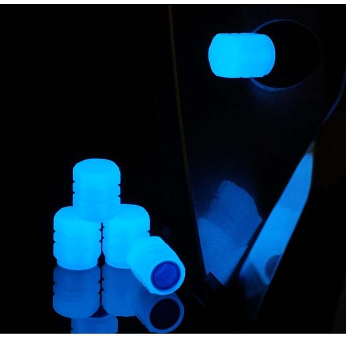 Fluorescent Car Tire Valve Caps