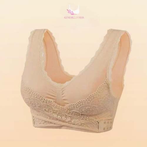 【LAST DAY 47 %】– Comfy Corset Bra Front Cross Side Buckle Lace Bras