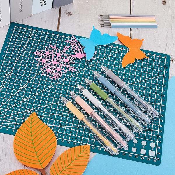 Cartoon Pattern Student Utility Knife Pen（6 Pcs)