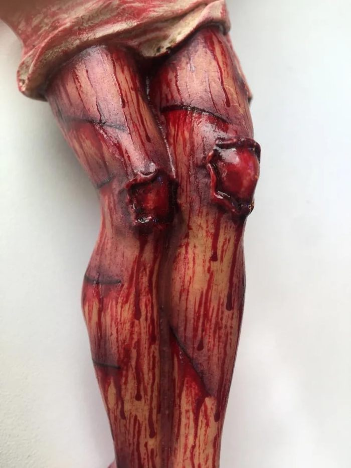 God Be With You - Realistic Crucifix Christ Wound For Meditation(FREE SHIPPING)