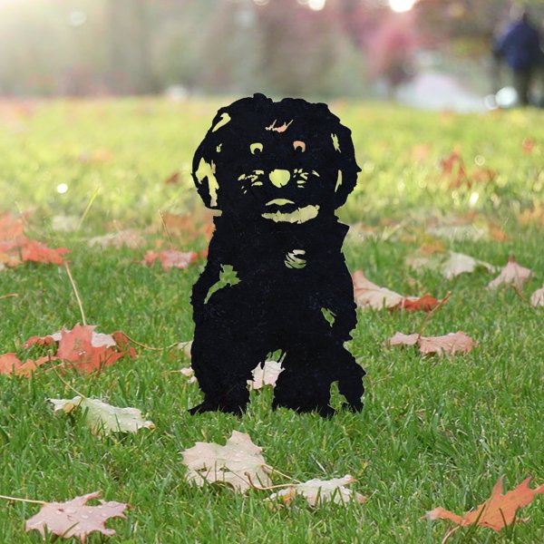 Havanese Metal Dog Silhouette