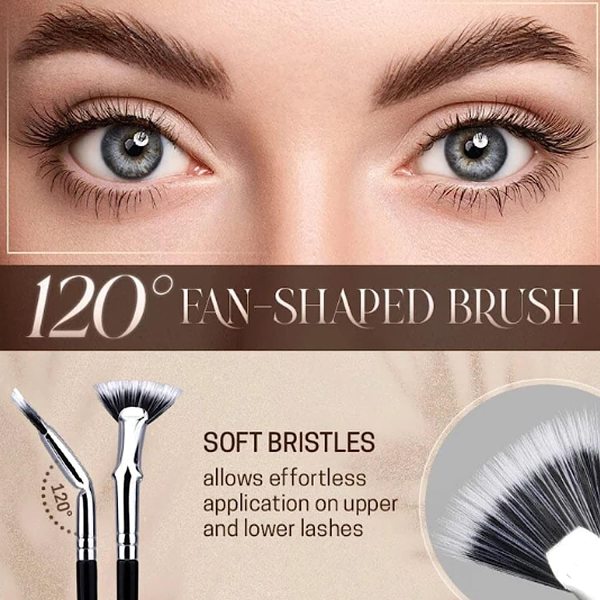 (HOT SALE NOW 49% OFF) - Folding Angle Scalloped Lash Brush