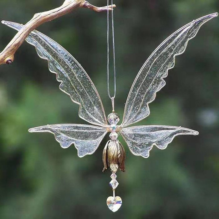 BEST GIFTAngel Wings Butterfly Wind Chime