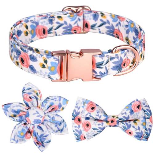 Yellow Floral Flower Collar