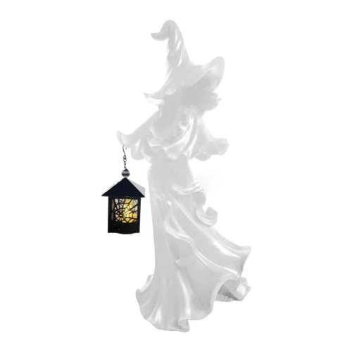 2024 Halloween Presale 49% Off TodayWitch With Lantern Decoration by Veasoon