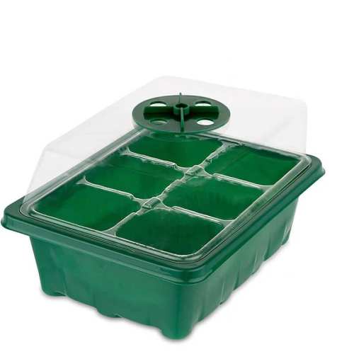 Flat Reusable Plant Germination Trays with Drain Hole
