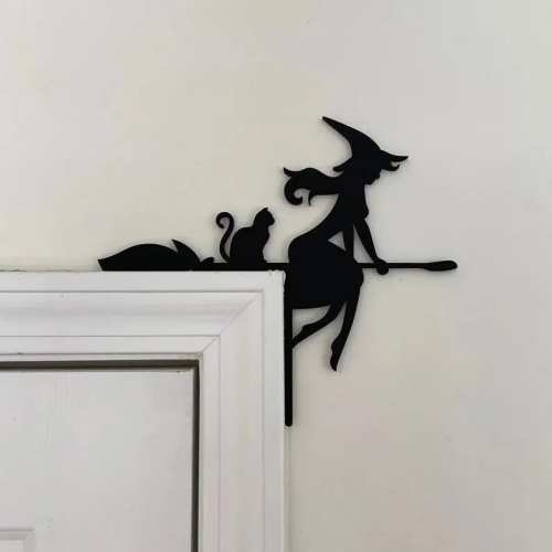 Metal Halloween Door Topper by Veasoon