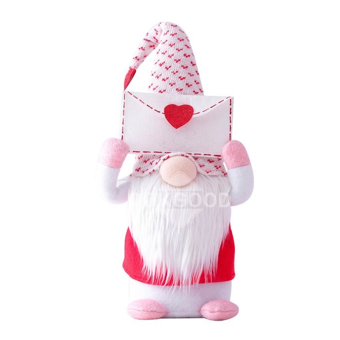 Handcrafted Plush Gnome Dolls Family For Valentine's Day Gift