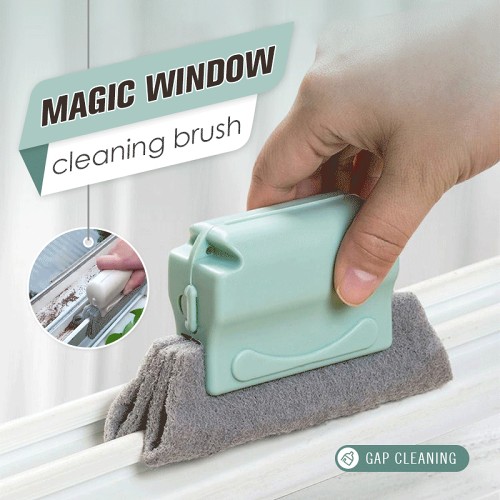 Magic window cleaning brush- Quickly clean all corners and gaps