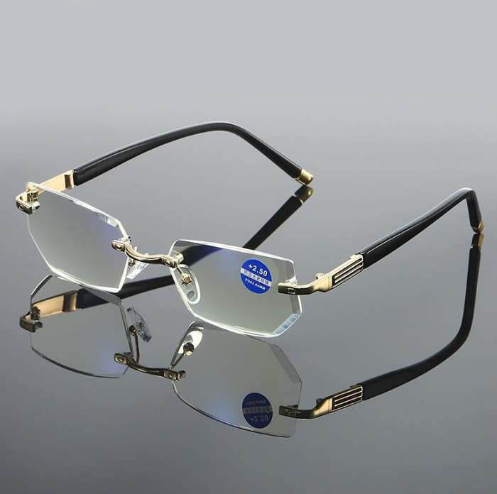 Hot Sale 49% OFFParents gift Sapphire High Hardness Anti-blue Reading Glasses