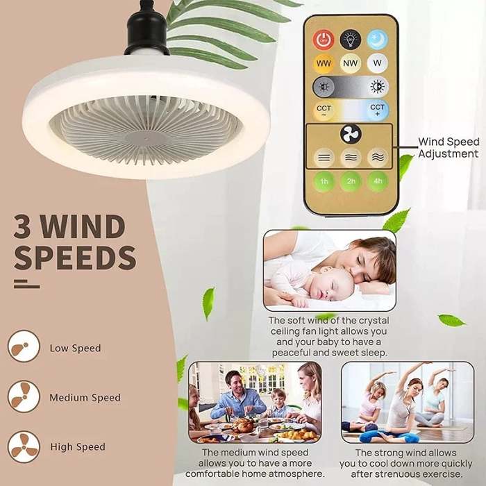 LED Fan Lamp