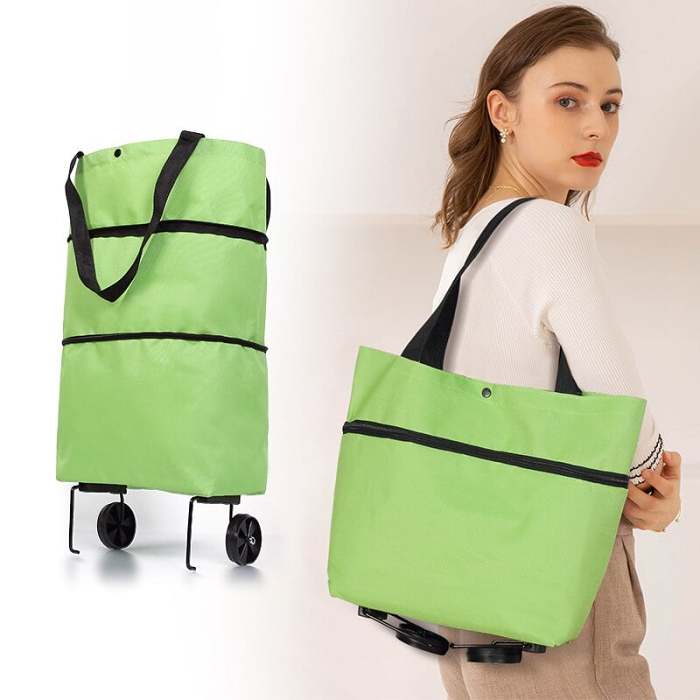 2023 New Version - 48% OFFFoldable Shopping Trolley Tote Bag