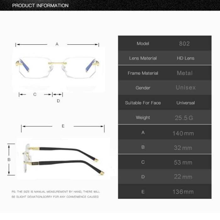 Hot Sale 49% OFFParents gift Sapphire High Hardness Anti-blue Reading Glasses