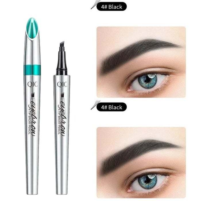 BUY 1 GET 1 FREE(2 PCS)High Quality 3D Waterproof Microblading Eyebrow Pen 4 Fork Tip Tattoo Pencil