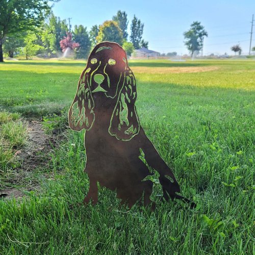 Cocker Spaniel Metal Silhouette