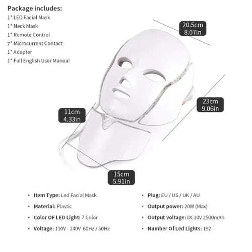 LED Face Therapy Mask