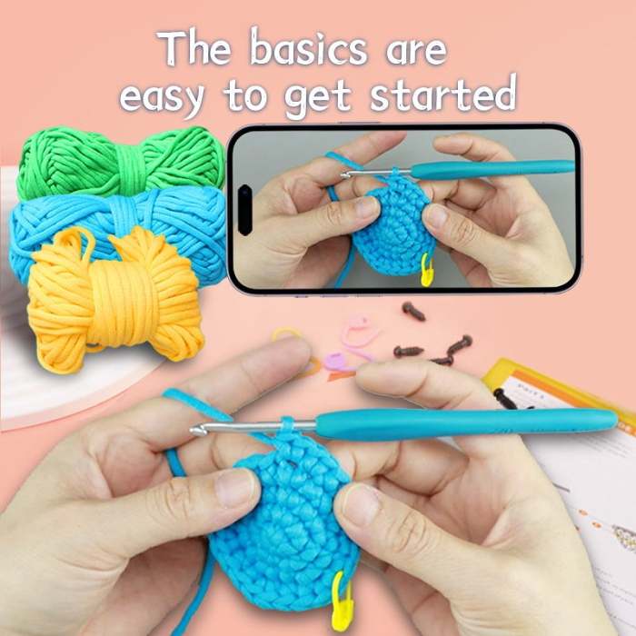 2024-A Must-Have For Mother’s Day-Beginner Crochet Kit