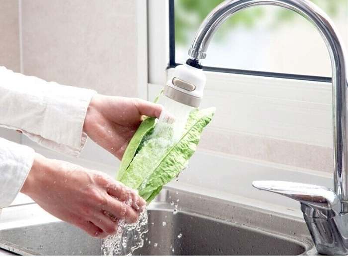 Water-Saving Pressurized Kitchen Sink Sprinkler Adapter