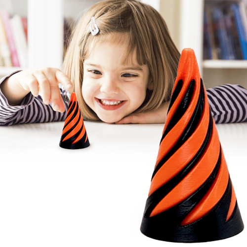 Spiral 3D Cone Decompression Toy by Veasoon