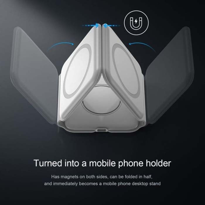 3 in 1 Portable Wireless Travel Charger