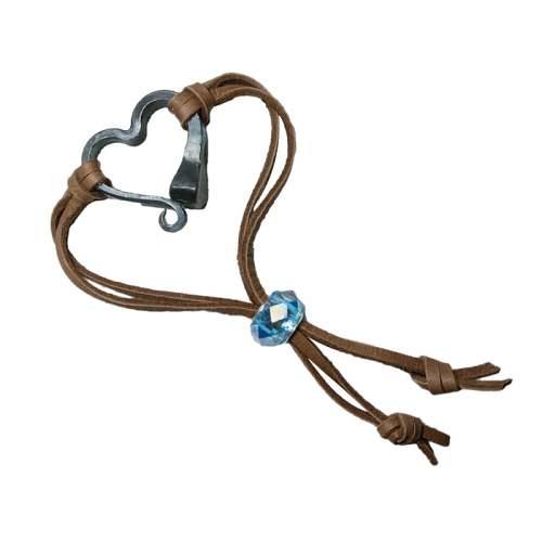 Valentine's Day-Handmade Love Horseshoe Nail Bracelet
