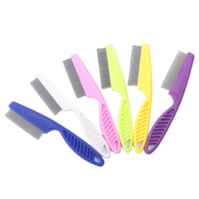 2023 Confidentiay Multifunctional Pet Hair Comb Flea and Tear Stain Removal