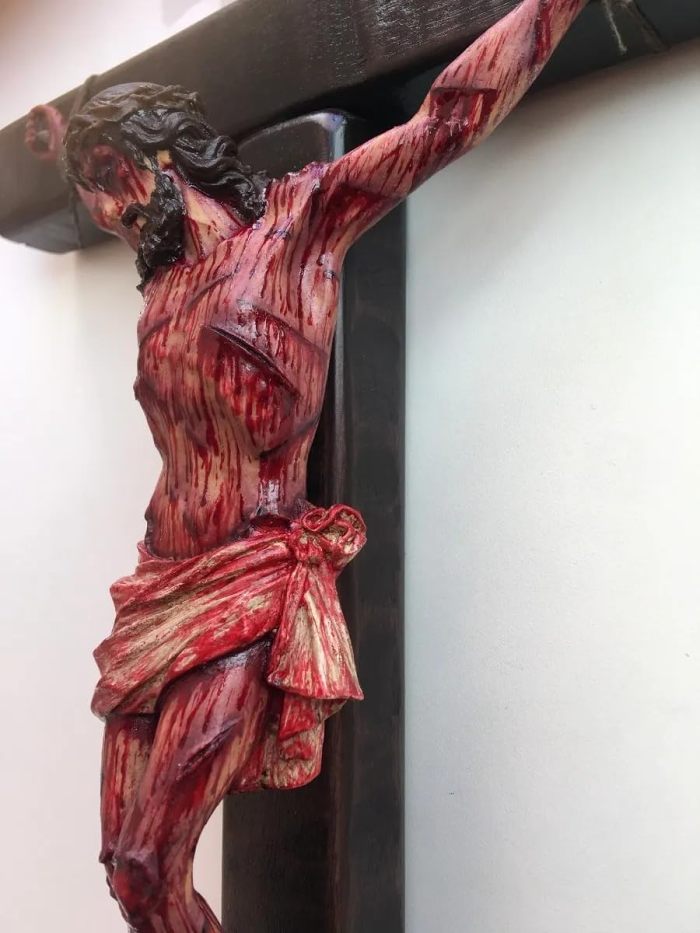 God Be With You - Realistic Crucifix Christ Wound For Meditation(FREE SHIPPING)
