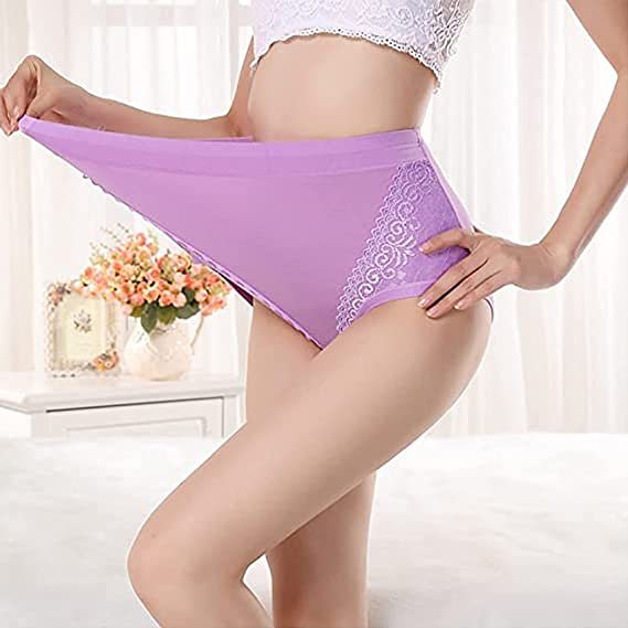 BUY MORE SAVE MORE - 2024 Plus Size High Waist Leak Proof Cotton Panties