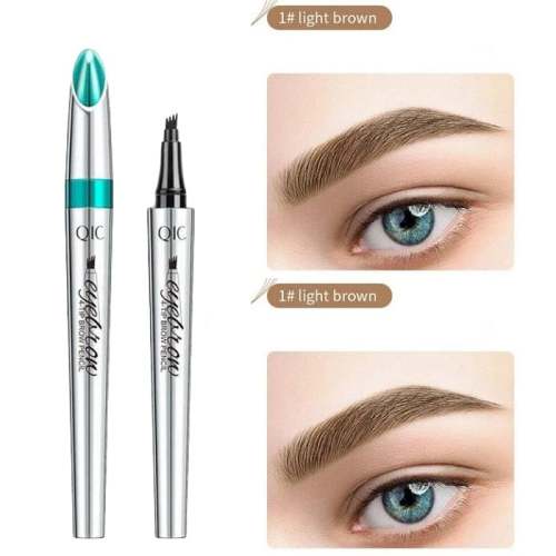 BUY 1 GET 1 FREE(2 PCS)High Quality 3D Waterproof Microblading Eyebrow Pen 4 Fork Tip Tattoo Pencil
