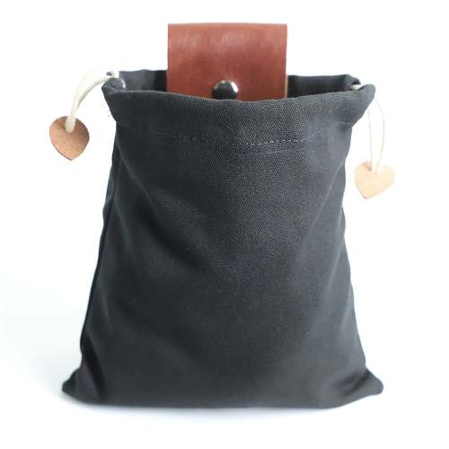 Leather Waxed Canvas Bag