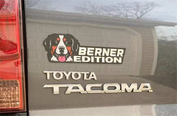 Bull Terrier Dog Car Badge Laser Cutting Car Emblem Saint Bernard Basset Hound Greyhound Point