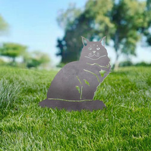 Maine Coon Cat Silhouette