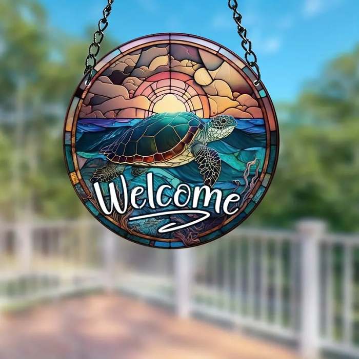 Turtle Pattern Window Decoration（BUY 3 FREE SHIPPING)