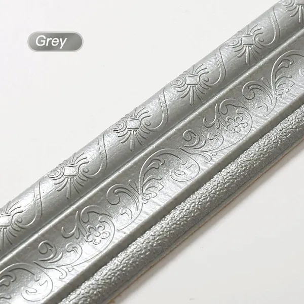 Self-Adhesive Environmental Protection 3D Wall Edging Strip (7.55 FEET/ROLL)