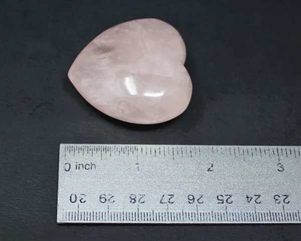 This Week's Special Price LARGE Rose Quartz Heart Crystal