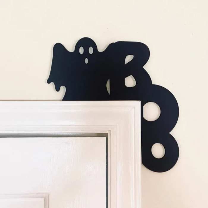 Metal Halloween Door Topper by Veasoon