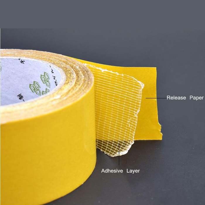 Grid Magic Tape High Viscosity Transparent Double-sided Grid Tape