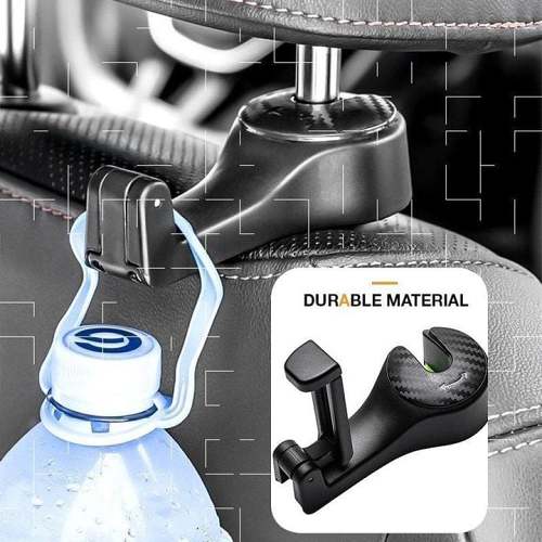 Universal Headrest Bracket Car Hook with Phone Holder