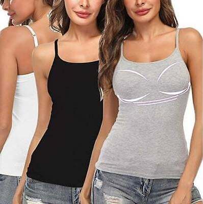 Tank Top With Built-In Bra